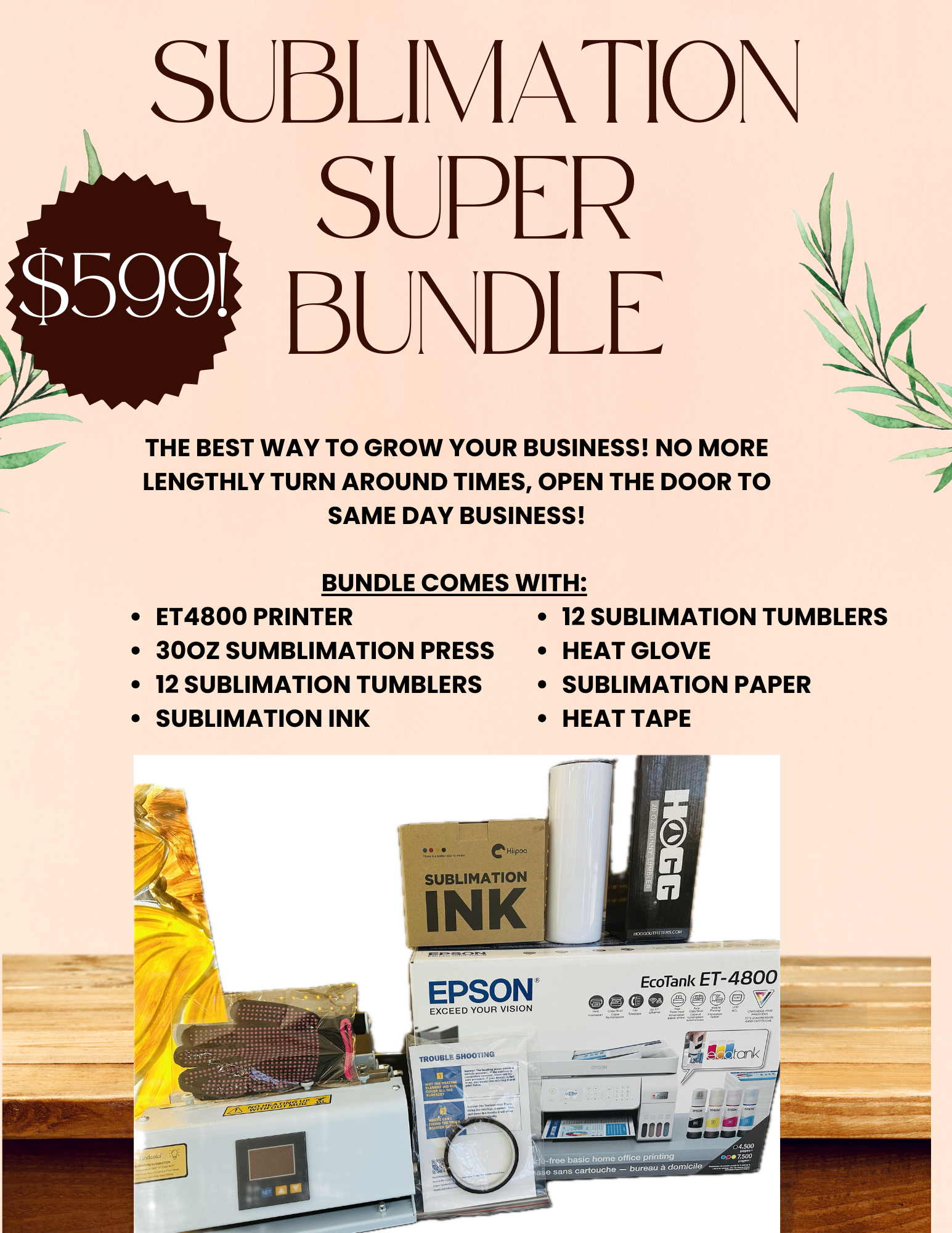 Sublimation Super Bundle!